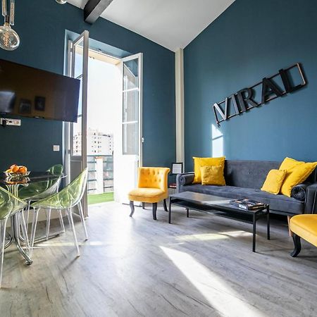 The Loft - Superb 2 Bedrooms On Top Floor With Terrace - 10Min To Palais & Beach! Канны Экстерьер фото