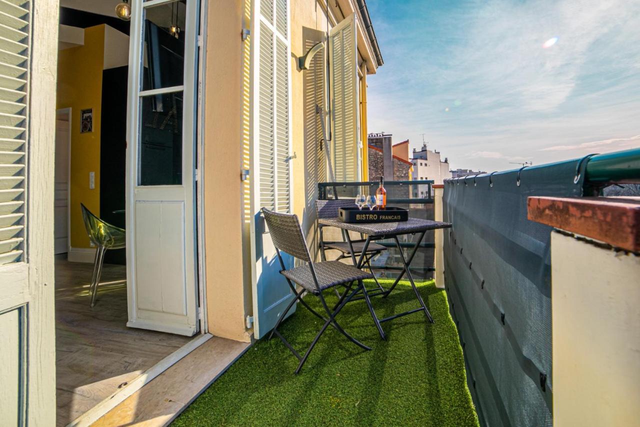 The Loft - Superb 2 Bedrooms On Top Floor With Terrace - 10Min To Palais & Beach! Канны Экстерьер фото
